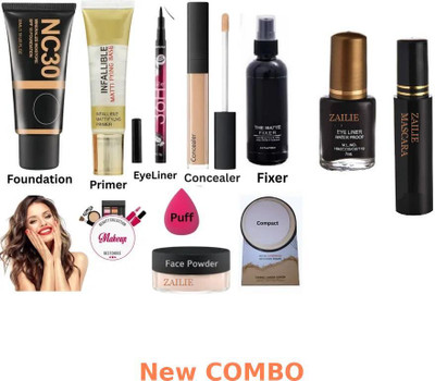 Zailie Everyday Matte Finish Kit for Women(10 Items in the set)
