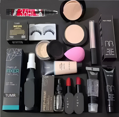 TUMR ALL IN ONE 13 PIECE FACE MAKEUP COMBO KIT PACK(Pack of 13)