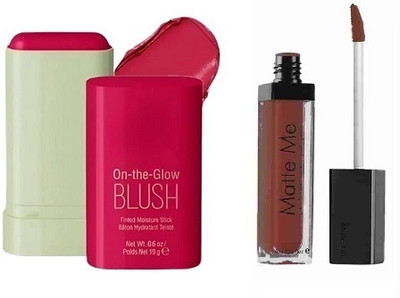 prikcy Makeup Blush Stick & Lipstick(1 Items in the set)
