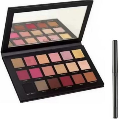 SHEFFO New York Edition Rose Gold Makeup Eye Shadow Kit & Kajal(2 Items in the set)