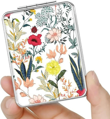 banira Pocket Mirror,Small Travel Mirror with Magnification,Double-Sided Mirror
