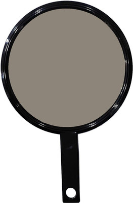 Scarlet Line Professional Series Round Shape One Sided Large Hand Mirror for Men n Women