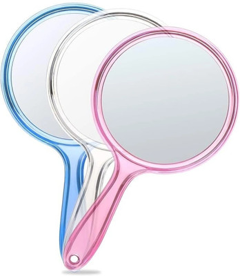banira Double-Sided Handheld Mirror, 1X/3X Magnifying, with Handle Set of 3