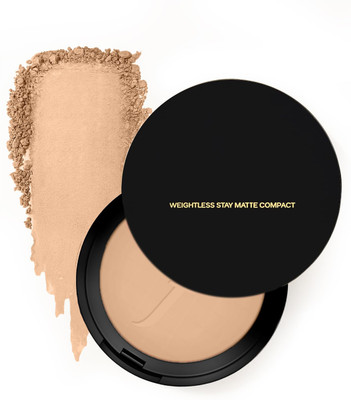 GlowMii Weightless Stay Matte Finish Compact Powder Non Oily Matte With Shea Butter Compact(Beige, 30 g)