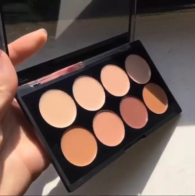 winry THE LONGLASTING MAKEUP 8 COLOUR CONTOUR PALLETE FOR GIRLS AND WOMANS Highlighter(MULTICOLOUR)