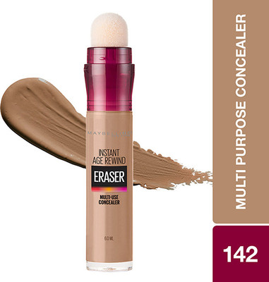 Maybelline New York York Instant Age Rewind Eraser Multi Use  Concealer(142 Butterscotch, 6 ml)