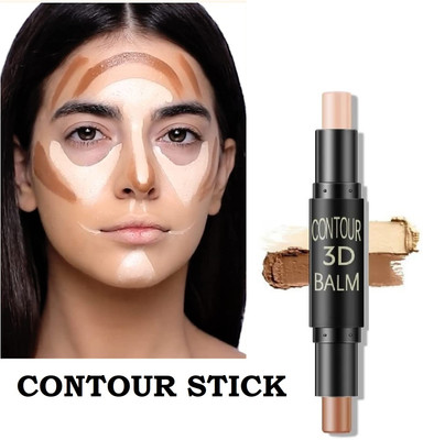 KAIASHA HIGH QUALITY CONCEALER & BRONZE HIGHLIGHTER & CONTOUR STICK Concealer(BEIGE, 10 g)