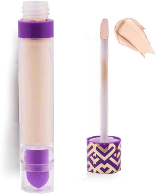WOONGMI Best Full Coverage Matte & Poreless Ultra Blendable  Concealer(Clear Ivory, 6 ml)
