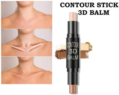 KAIASHA NATURAL AND LONGLASTING 2 IN 1 CONTOUR STICK Highlighter(BEIGE)