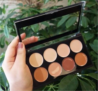 winry THE WATERPROOF MAKEUP 8 COLOUR CONTOUR PALLETE FOR ALL SKIN TYPE -30g Highlighter(MULTICOLOUR)