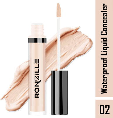 RONZILLE HD Photo Perfect Liquid Concealer New Full Coverage - 02 Concealer(Medium Beige, 10 g)