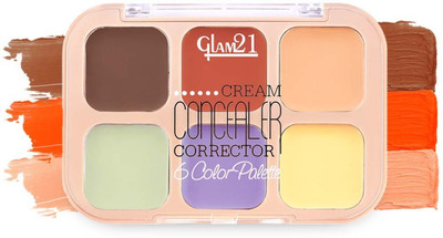 Glam21 Cream Concealer Corrector Palette - 04 Concealer(Corrector, 9 g)
