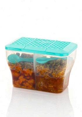 DIHOK Plastic Pickle Jar  - 2000 ml(Multicolor)