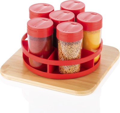 6 Pics Kitchen Storage Spice Rack,Spicy Box,Masala Box,Condiment Set Idle for, Easy Flow 1 Piece Spice Set(Plastic)