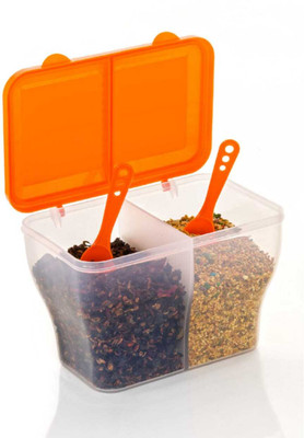 DIHOK Plastic Pickle Jar  - 2000 ml(Orange)