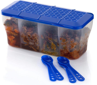 UNIQUE ENTERPRISE Plastic Fridge Container  - 1800 ml(Blue)