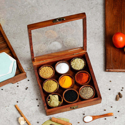 Craftology Spice Set Wooden(1 Piece)