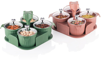 GHOGHARI ENTERPRISE Spice Set Plastic, Stainless Steel(1 Piece)