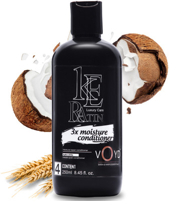 VOYD Keratin Smooth Conditioner - For Dry and Frizzy Hair, Hydrates & Nourishes(250 ml)