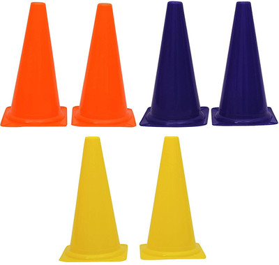 RIO PORT Cone Marker Pack of 12(Multicolor)
