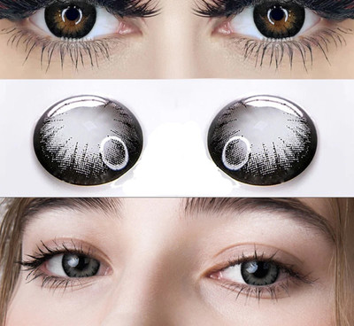 Roseleaf Quaterly Disposable(0, Colored Contact Lenses, Pack of 1)