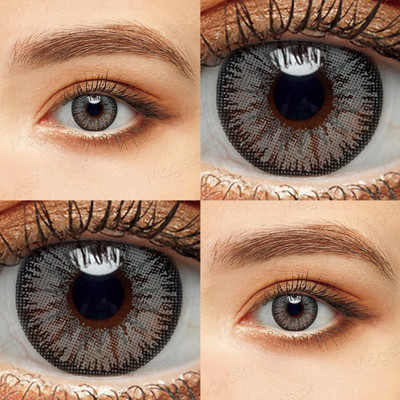 Roseleaf Quaterly Disposable(0, Colored Contact Lenses, Pack of 1)