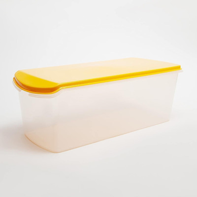 Gluman Polypropylene Bread Container  - 3800 ml(Yellow)
