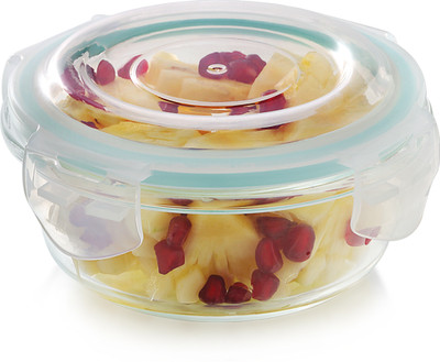 Magnus Glass Food Container Round 1 Containers Lunch Box(400 ml)