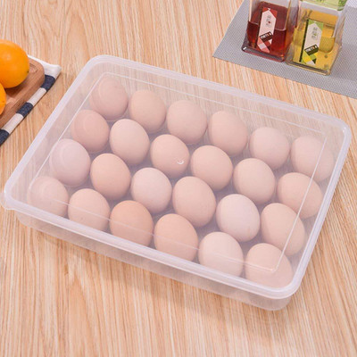 2Mech Plastic Egg Container  - 4 dozen(Pack of 2, Clear)