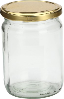 AFAST Glass Grocery Container  - 500 ml(Pack of 10, Clear)