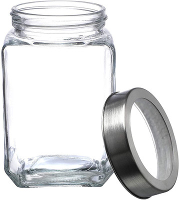 Coozico Glass Tea Coffee & Sugar Container  - 3000 ml(Multicolor)