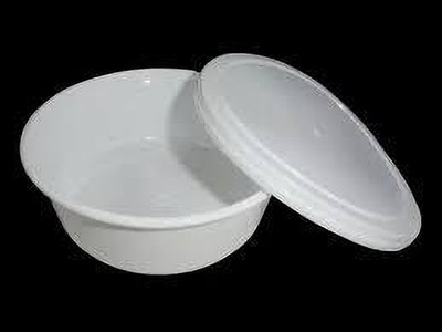 Raga Plus Polypropylene Utility Container  - 500 ml(Pack of 10, White)