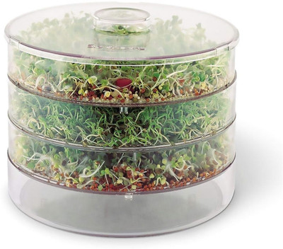 kayru Plastic Sprout Maker  - 500 ml(Multicolor)