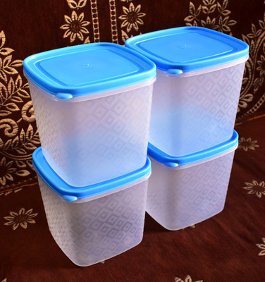 Loknath Plastic Utility Container  - 4000 ml(Pack of 4, Blue)