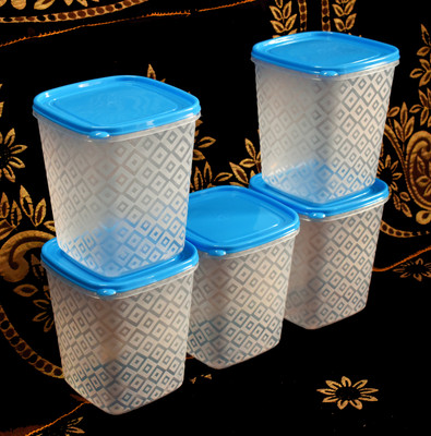 Loknath Plastic Utility Container  - 2000 ml(Pack of 5, Blue)