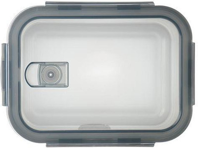 IndusBay Glass Fridge Container  - 1000 ml(Clear)