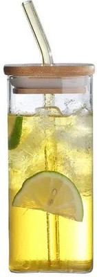 Adhunyk Glass Utility Container  - 385 ml(Clear)