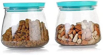 NILHARI Plastic Grocery Container  - 900 ml(Pack of 2, Blue)