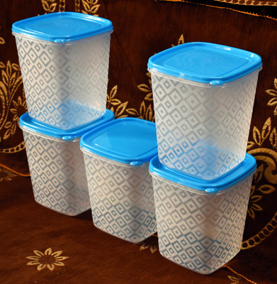 Loknath Plastic Utility Container  - 2000 ml(Pack of 5, Blue)