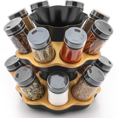 Cronus Plastic Grocery Container  - 2400 ml(Gold)