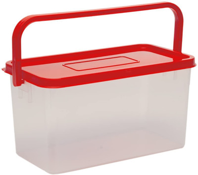 Gluman Polypropylene Utility Container  - 3.3 L(Red)