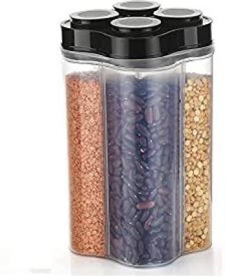 COZORIN Plastic Grocery Container  - 2500 ml(Black)