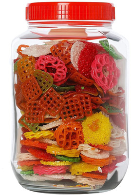 Skyper Glass Pickle Jar  - 3000 ml(Clear)