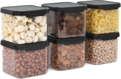 Homiful Plastic Grocery Container  - 500 ml(Pack of 2, Clear)