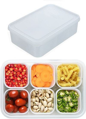 Ecodex Plastic Fridge Container  - 2300 ml(White)