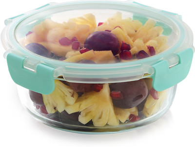 Magnus Glock Glass Food Round Container 1 Containers Lunch Box(950 ml)