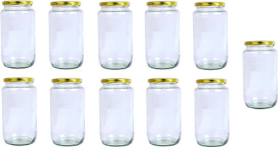 AFAST Glass Utility Container  - 1000 ml(Pack of 11, Clear)