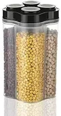 KTART Plastic Grocery Container  - 2500 ml(Black)