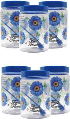 gpett Plastic Utility Container  - 2000 ml(Pack of 6, Multicolor)