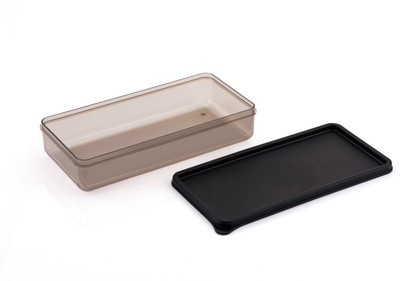 Cronus Plastic Fridge Container  - 500 ml(Black)
